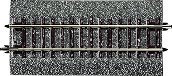 Roco Line lige spor G½ med ballast