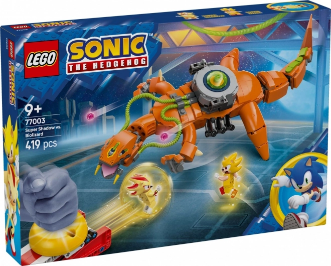 Byggesæt Sonic Super Shadow og Biolizard
