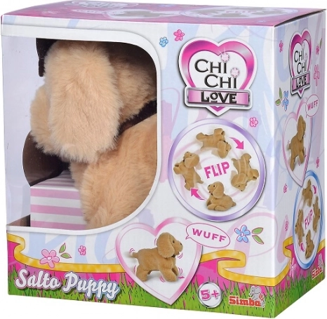 Interaktiv maskot CCL Salto Puppy, 20 cm