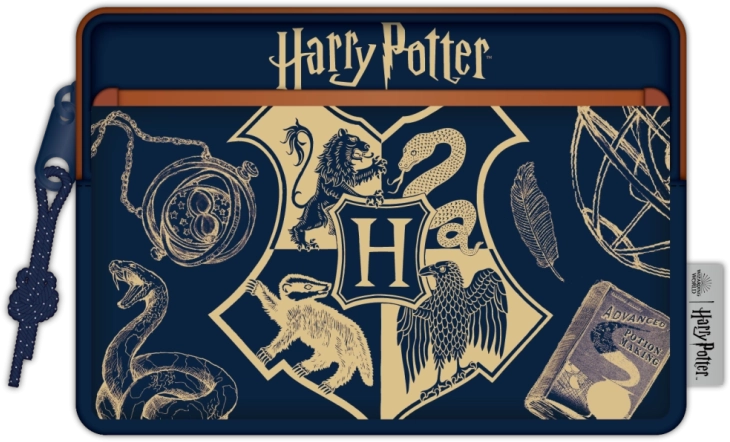 Stor taske HARRY POTTER Navy & Gold