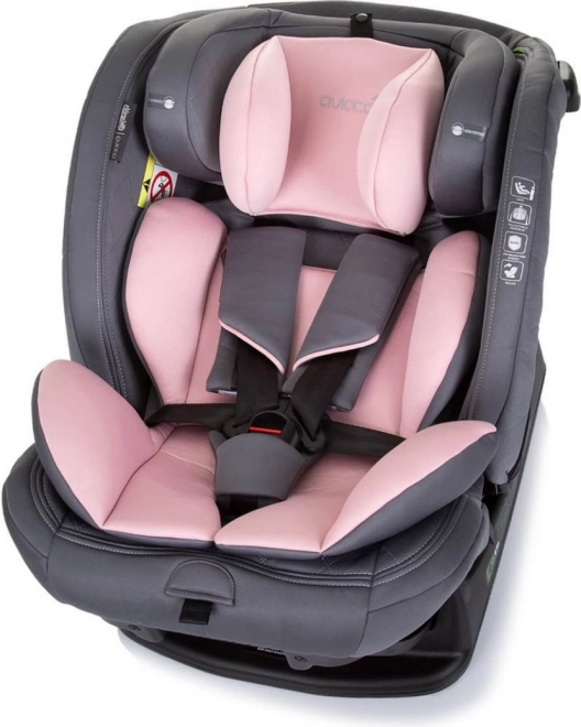 CHIPOLINO Autostol Aviato i-Size 40-150cm, Flamingo