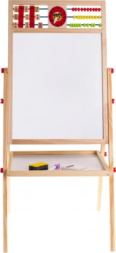 Læring gennem leg med kugleramme og ur