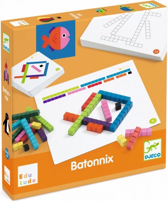 Kreativt spil DJECO Batonnix