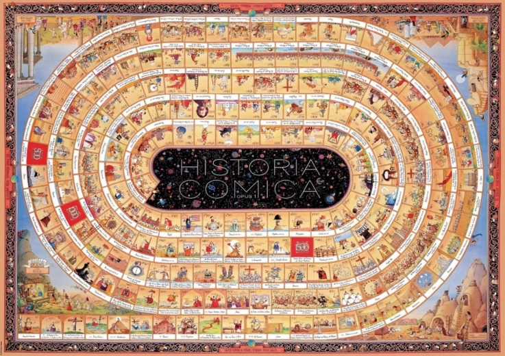 HEYE Puslespil Historia Comica 1 (Sjov historie) 4000 brikker