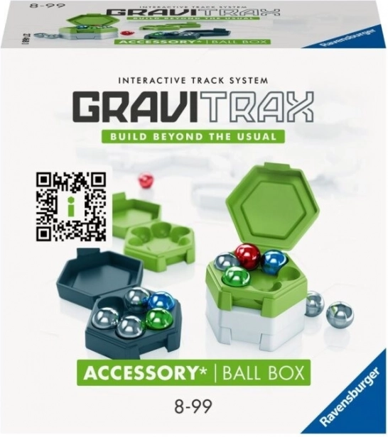 GraviTrax sæt med kugler og æsker