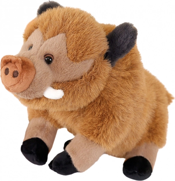 Plysbamse Vildsvin Brun 25 cm