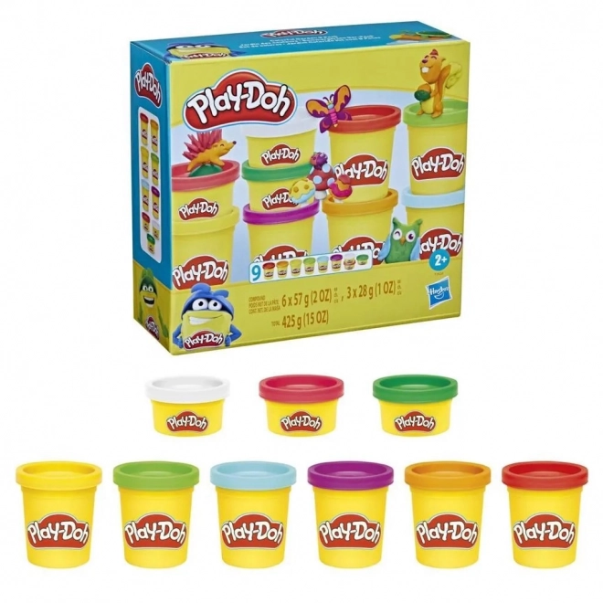 Play-Doh Farverig Have 9 pakker F3624