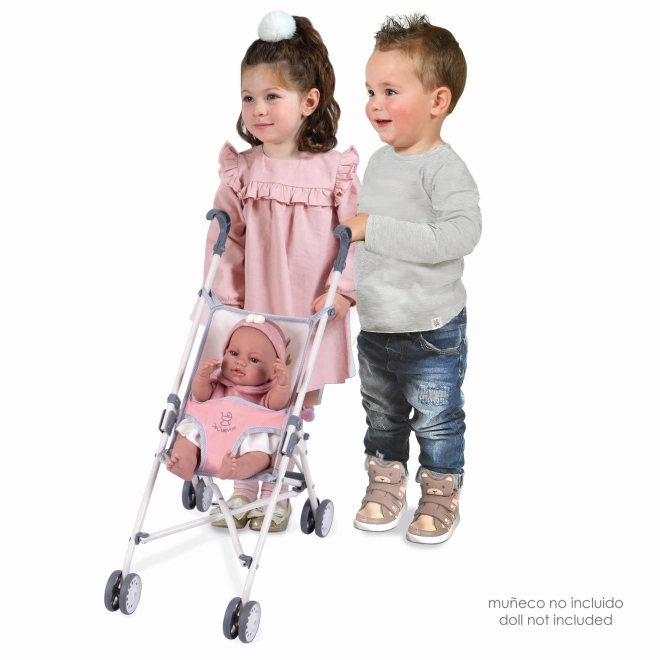 DeCuevas 90086 Sammenklappelig dukkevogn golfvogn FUNNY 2023 - 56 cm