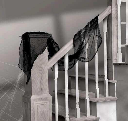 Halloween dekoration spindelvæv 198 x 76 cm