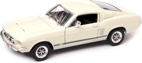 Bilmodel Ford Mustang GT 1967 1:24
