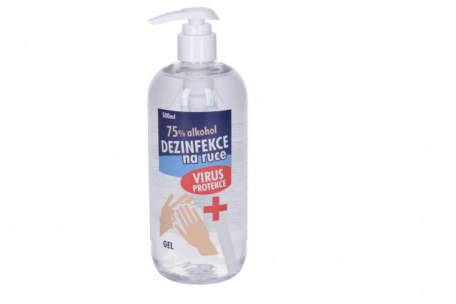 Desinfektionsgel med pumpe 500 ml
