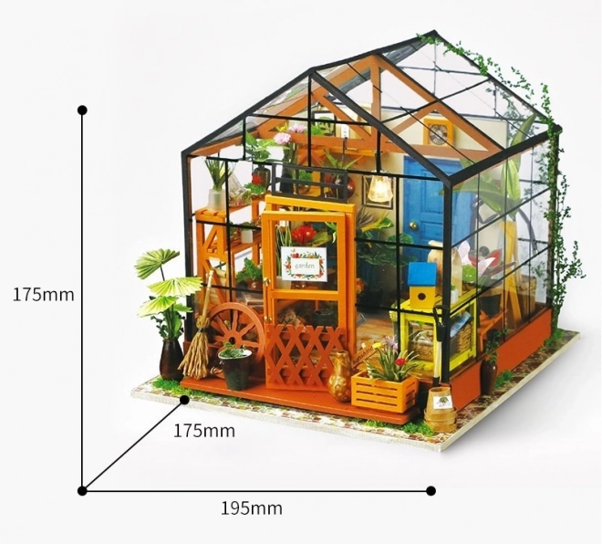 Cathy's Blomsterhus - Miniature Drivhus