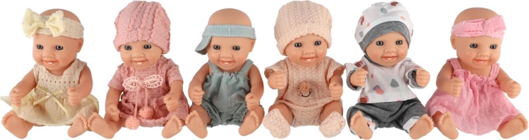 Forskellige pastelfarvede outfits