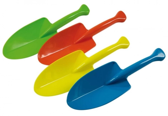 Farverig plastskovl 27 cm