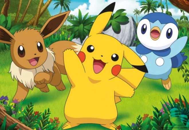 Puzzli Pokémony 2x24 stk