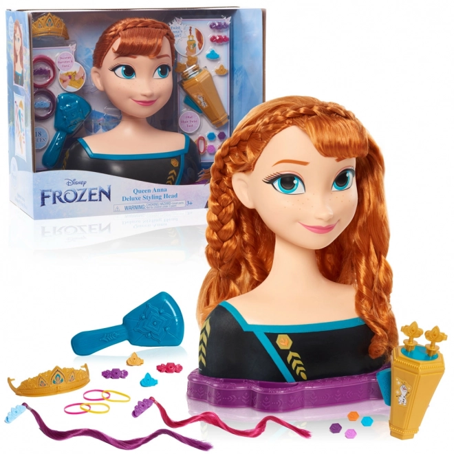 Frosts kongerige deluxe styling hoved Anna