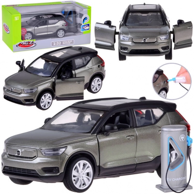 Metal modelbil elektrisk crossover Volvo XC40
