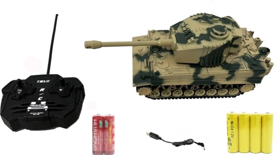 RC tank med fjernbetjening