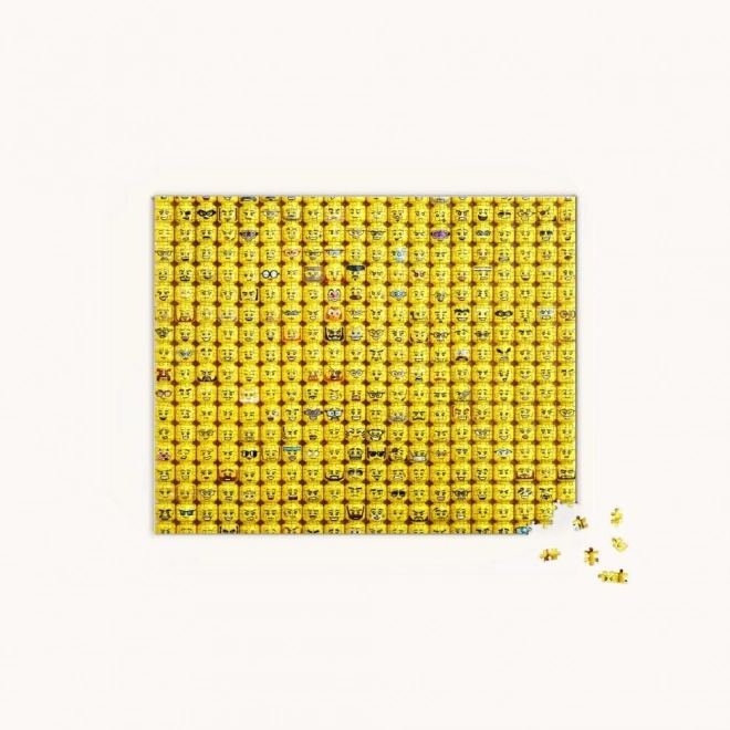 Chronicle Books LEGO minifigurans ansigter puslespil 1000 brikker