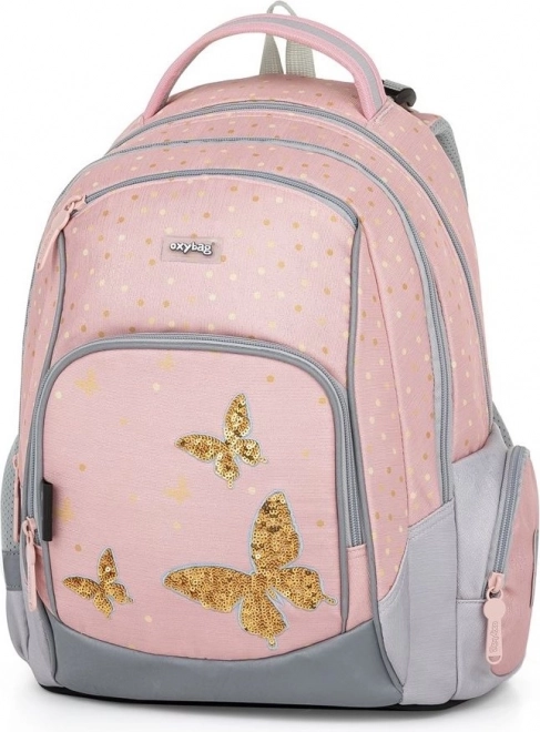 OXYBAG Skolesæt 3stk OXY GO Sommerfugl
