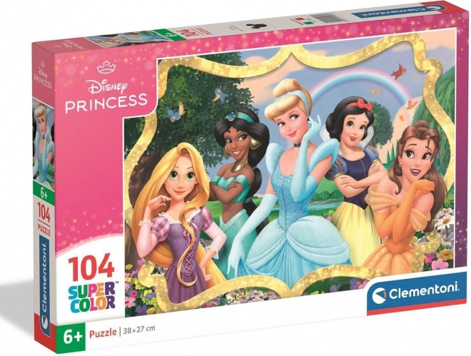 Clementoni puslespil Disney prinsesser: I haven 104 brikker