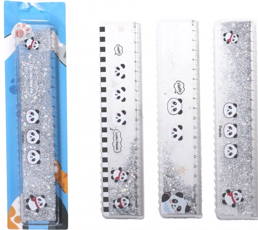 Lineal 20 cm med Pandamotiv