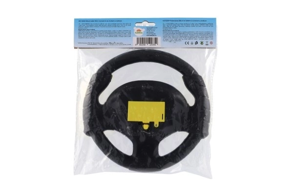 Blå plastikrat 20cm med batteri og lyd, tjekkisk design