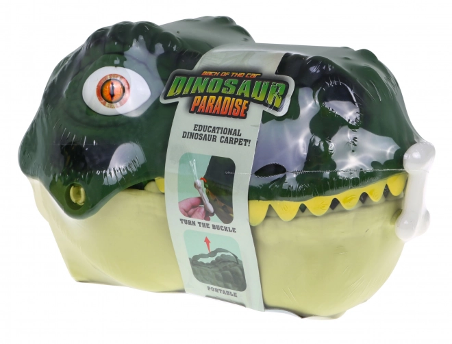 "Dinosaurverden" sæt af figurer til børn 3+ Dinosaurhoved + landskabsunderlag