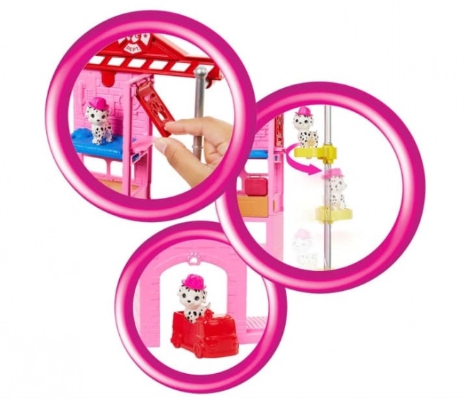 Barbie Brandmand Dukke med Tilbehør