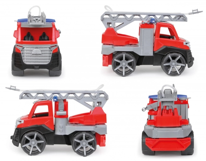 Auto Truxx 2 brandmænd sprøjter vand plast 29cm med figur