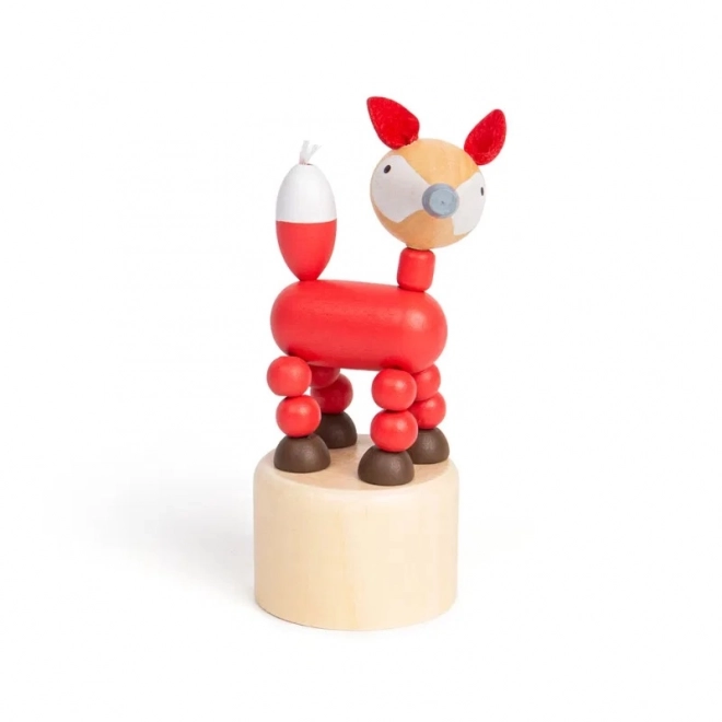 Træ klemmedyr Safari Ræv fra Bigjigs Toys