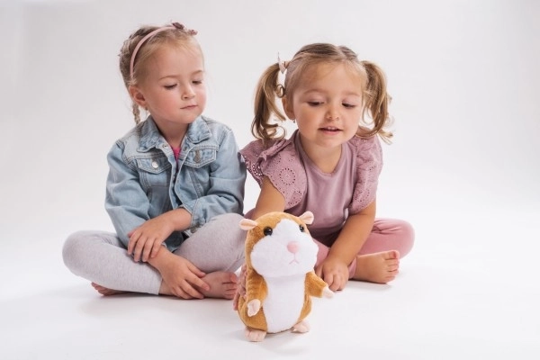 Talende plysbamse hamster Mirek