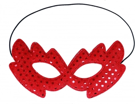 Elegant maske med elastik