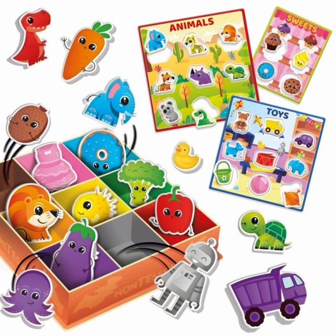 MONTESSORI BABY BOKS - Farver