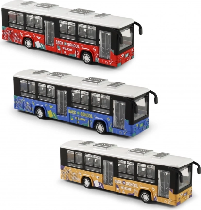 Metalbus med åbne døre