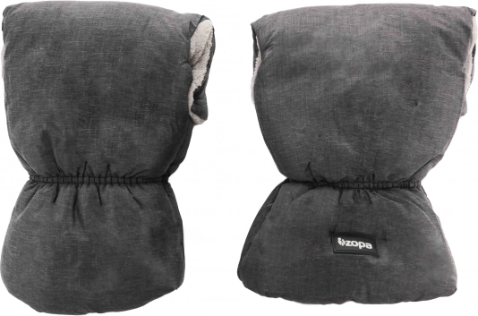 Vinterhandsker til barnevogn med fleece