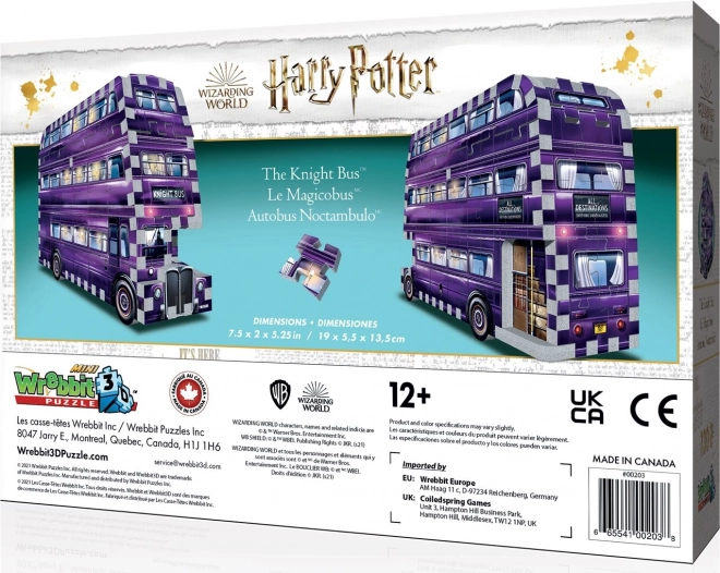 Wrebbit 3D puslespil: Harry Potter Redningsbus