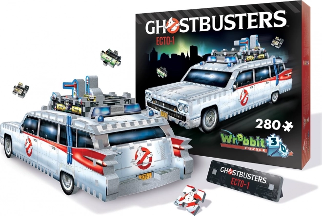 Wrebbit 3D-puslespil Ghostbusters Ecto-1, 280 dele