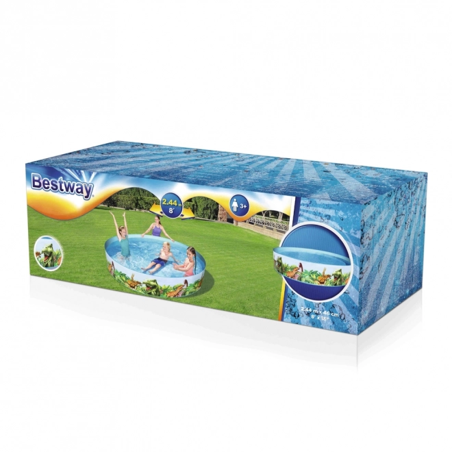 Basen Fill N Fun Dinosaurer 8FT BESTWAY