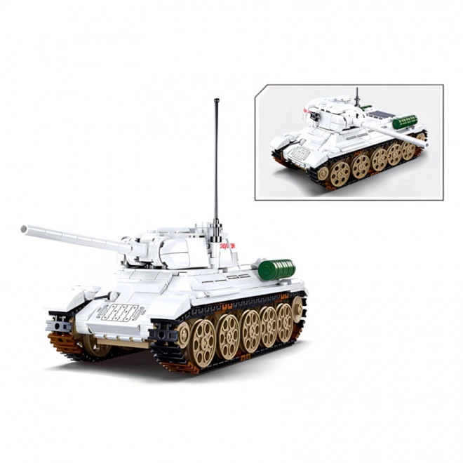 Sluban Slaget om Budapest M38-B0978 Hvid tank T-34/85