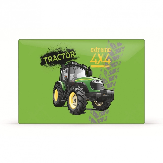 Skrivebordsunderlag 60x40cm traktor
