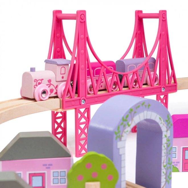 Bigjigs Rail Træ Stor Prinsessespor