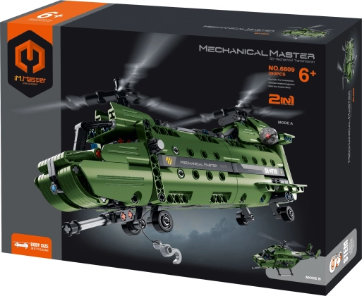 Byggesæt helikopter 2-i-1 iM.Master 34 cm