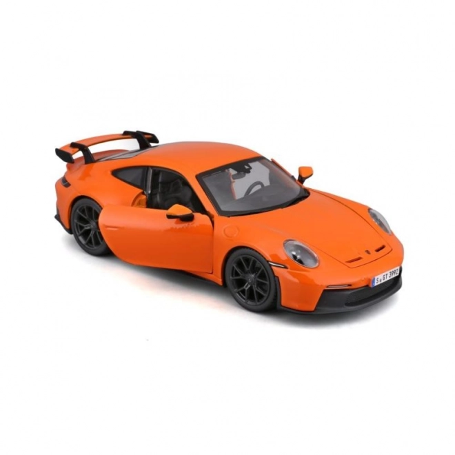 Bburago Porsche 911 GT3 model orange 1:24
