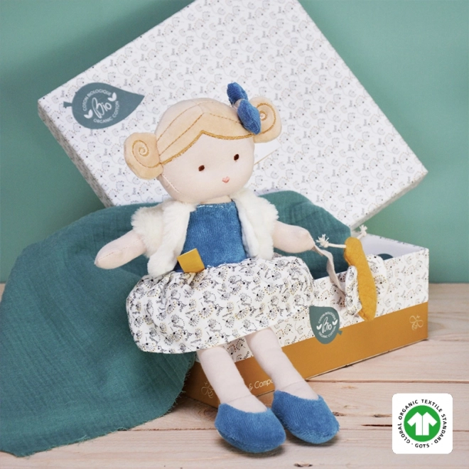 Doudou Jolijou Dukke Pollen med bi 25 cm