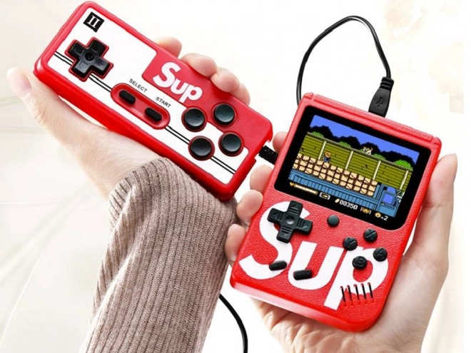 Retro bærbar spillekonsol 400 spil