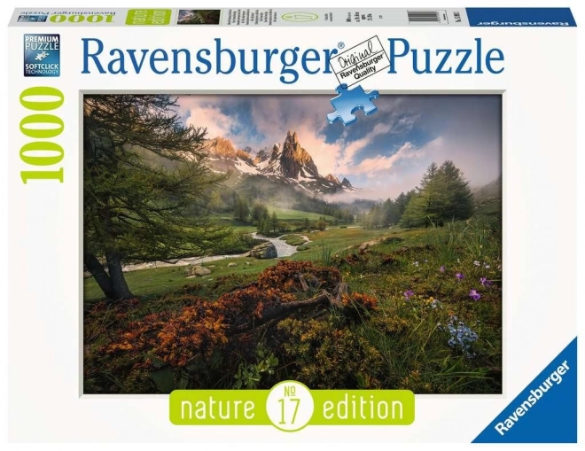 Puzzle Clarée dal, Alperne 1000 brikker