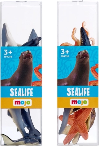 Mojo mini verden: havdyr – sæt med 6 figurer