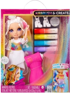 Rainbow High airbrush-dukke med vaskbare tuscher