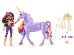 Unicorn Academy lysende enhjørning Wildstar med dukken Sofie